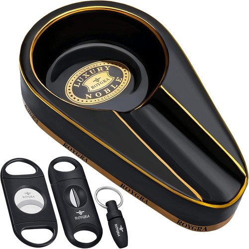 Ceramic ashtray outdoor patio - ashtray,