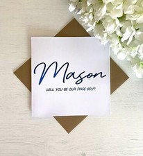 Personalised, Will You Be Our