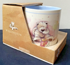 Wellington Bear Birthday Wishes Mug ~ ~ Boxed ~ Collectable