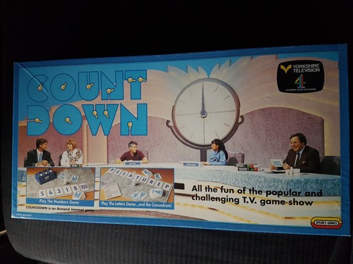 Countdown board game - game, 1993