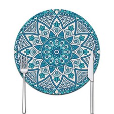 Placemats Table Mats Drink Coasters, Round Mug Coasters, Non-Slip Glass Cup Mats