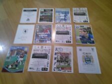 12 lincoln city ladies home and away programmes with free postage