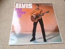ELVIS For Everyone Lp Uk 1st