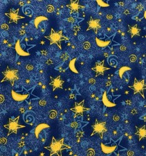 Vintage Celestial Sun Moon