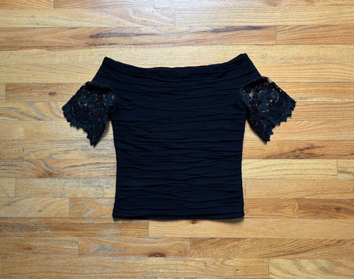 Valentino ss2003 lace trimmed - valentino,