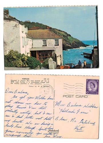 Postcard the lugger - -,