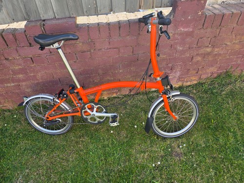 Brompton s3l folding bike - brompton,