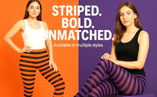 Women's  Stripe Tights-
