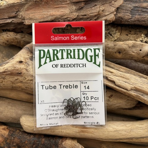 Partridge salmon tube fly - partridge,