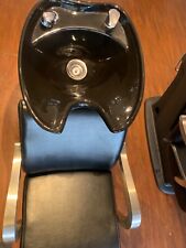 hairdressing salon, chairs, wash basins, mirrors, dyes, dryers