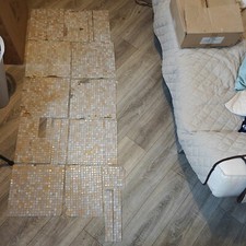 Fired Earth Malacassa Glacier Mosaic Tiles 10 Sheets 32.5cm x 32.5 