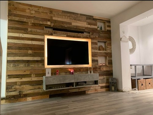 Reclaimed planks from - 40,