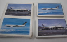 Britannia Airways Playing Cards Plastic Coated Double Pack used - quick post