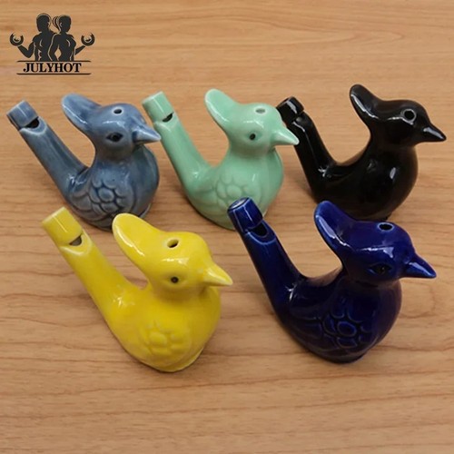 Ceramic bird whistle novelty - bird,