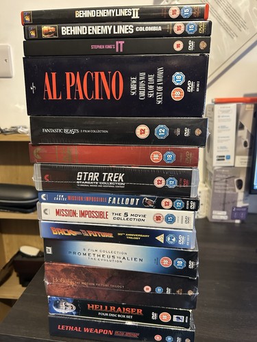 Job lot bundle dvd box - of,