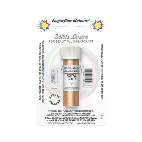 Royal gold edible - gold, lustre