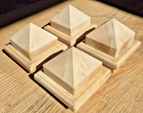 Set cedar 4x4 fence - 4,