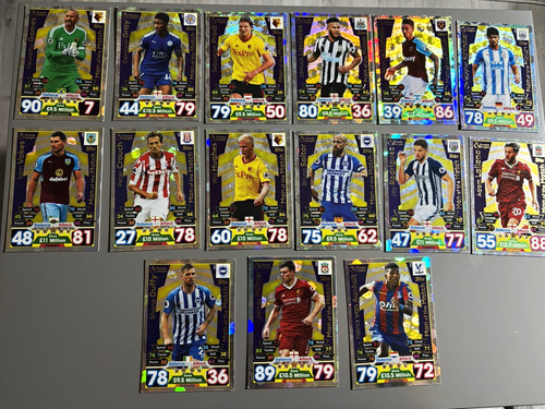 Topps match attax 2017 - match, 2017/18