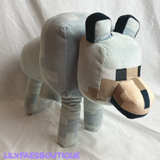 17" Large Minecraft Wolf soft