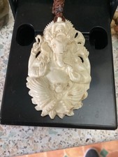 Old hand carved ganesh hindu - old,