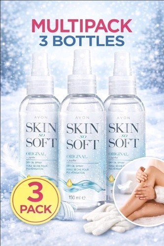 Bottles avon skin so soft - 3,