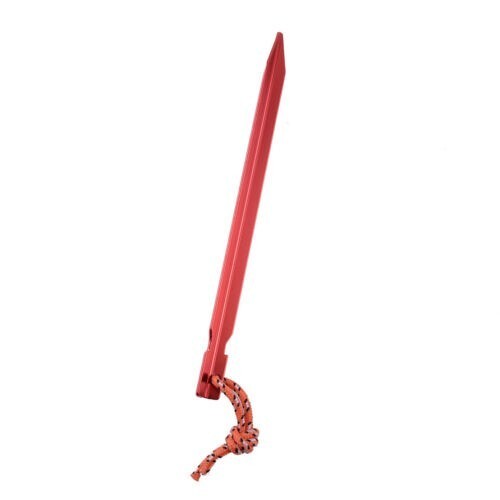 Red heavy duty tent pegs - heavy,