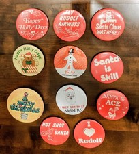 11 x vintage 70s 80s Festive