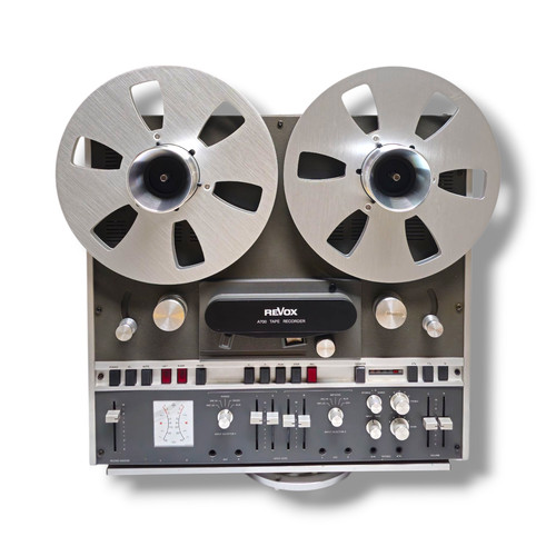 Revox a700 half track reel - track, to