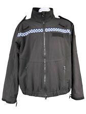 Ex Police Black Softshell Chequered Reflective Security Film Theatre Grade 2