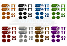 Hope Tech 4 V4 Brake Custom Kit - Lids Bore Caps Banjo Adj Screws All Colours.