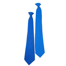 PCSO Clip on Tie Royal Blue Ex