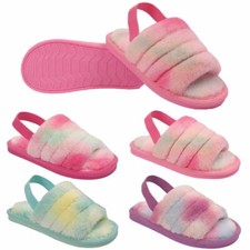 KIDS GIRLS OPEN TOE FLUFFY