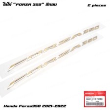 2x Gold Logo Side Emblem Decal