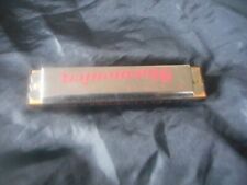 Old harmonica, 5" long.