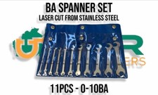 BA Spanner Set 11pc Doubled