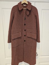 Caramel Baby Child Woman Pink Tweed Wool Tuff Coat Size Small