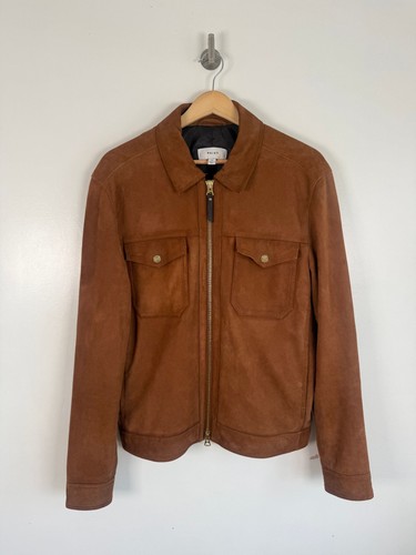 Reiss suede jacket medium - medium, mens