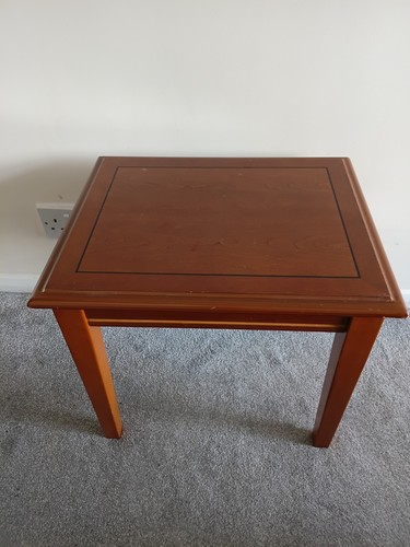 Vintage wooden side table - vintage,