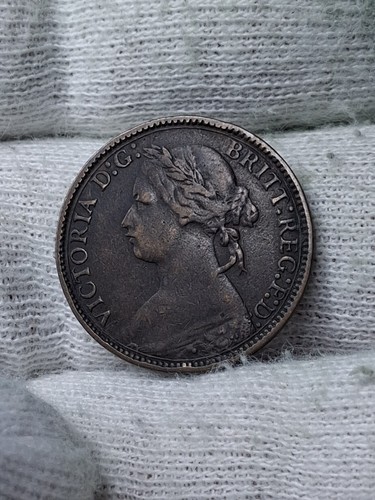 1875 farthing - 1875-h,