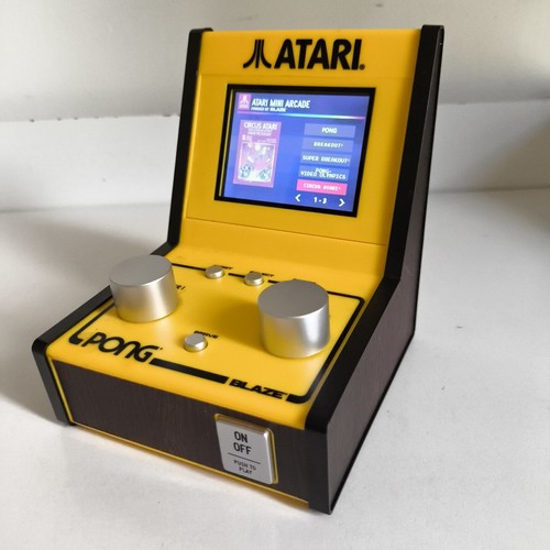 Atari pong mini arcade console - pong,