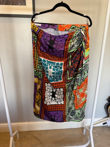 Zara printed midi - printed,