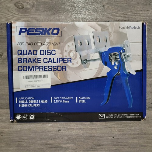 Pesiko quad disc brake - disc, caliper