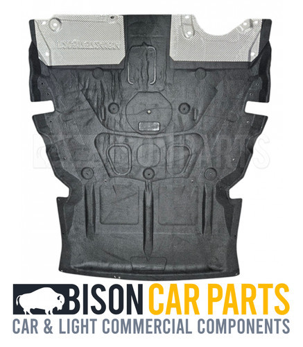 Undertray under engine cover - undertray,