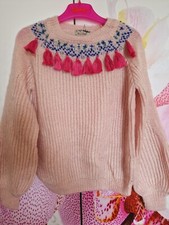 NEW WINTER SPRING NICE NEXT JUMPER PINK MIX 5/6 YRS 6 YRS 