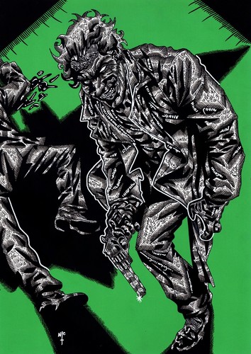 Original comic art x - comic, 17