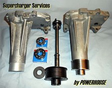 Daimler Super V8 4.0 Supercharger Snout Rebuild 10% Pulley Upgrade Service 98-02