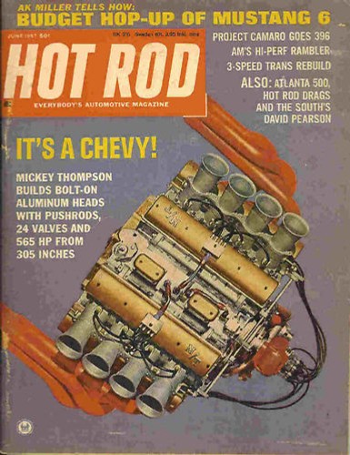 Hot rod 1967 jun mustang - hot,