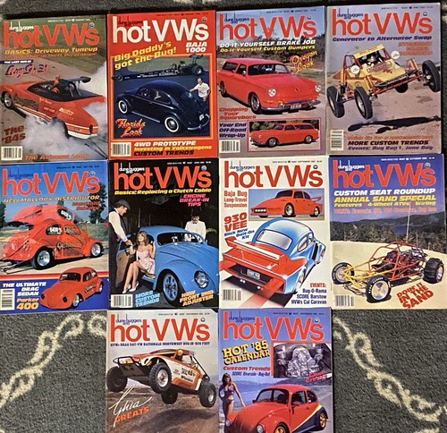 1984 hot vws - 10, magazines