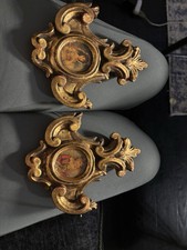 Very RARE Set Of 2 Antique