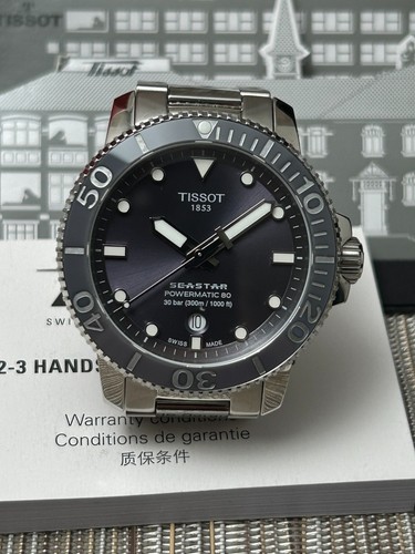 Tissot seastar powermatic - tissot,